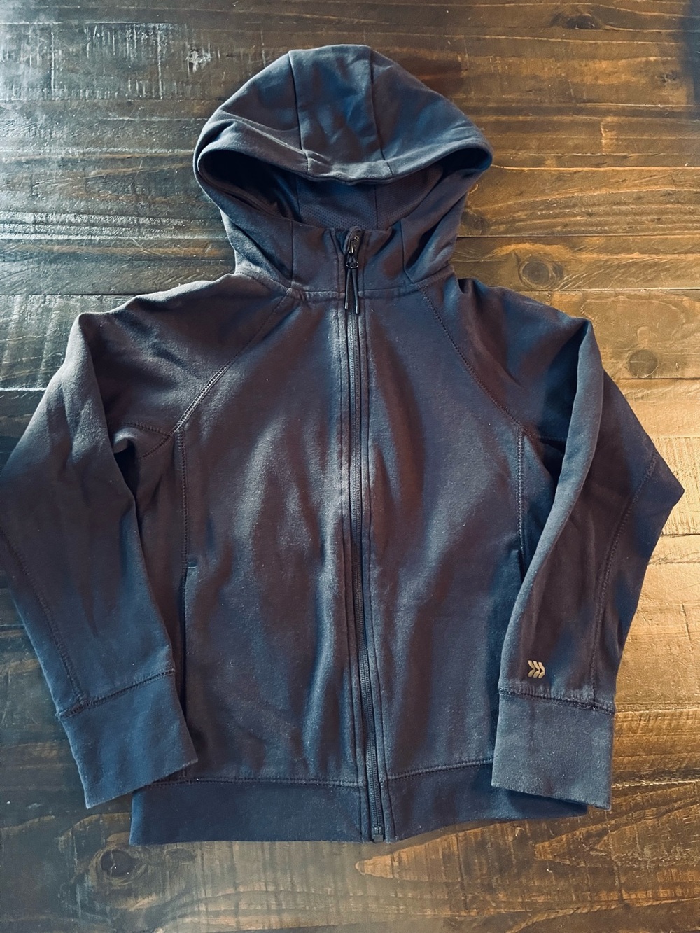 All In Motion Black Sweatshirt Zip Jacket M (8)